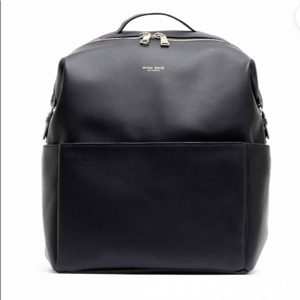 SOLD - Mina Baie Stevie diaper backpack (vegan) EUC